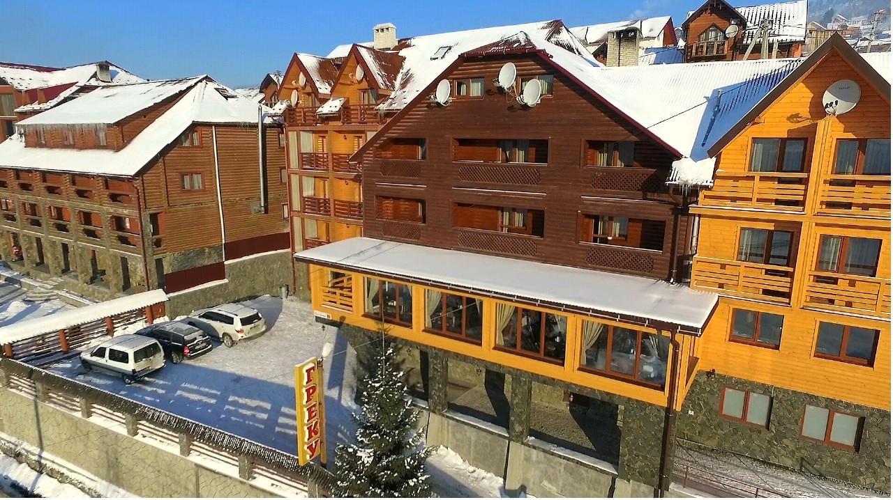 Greku Hotel Bukowel Exterior foto